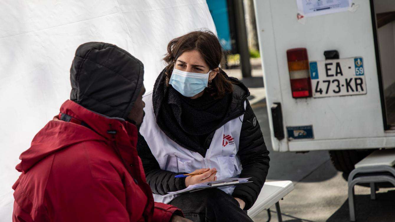 Coronavirus: MSF's mobile clinic for vulnerable groups