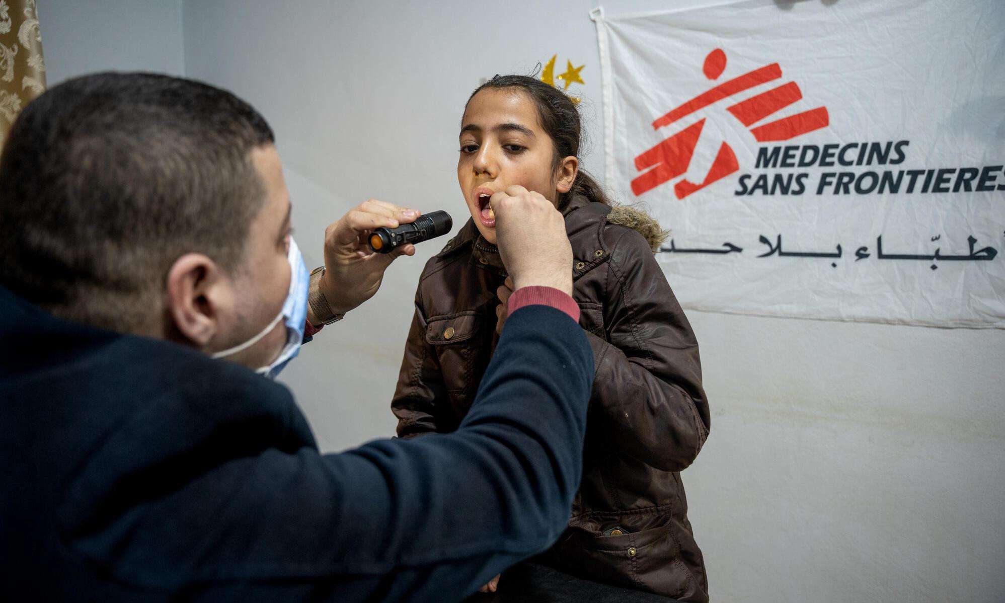 MSF medical activities in northwest Syria