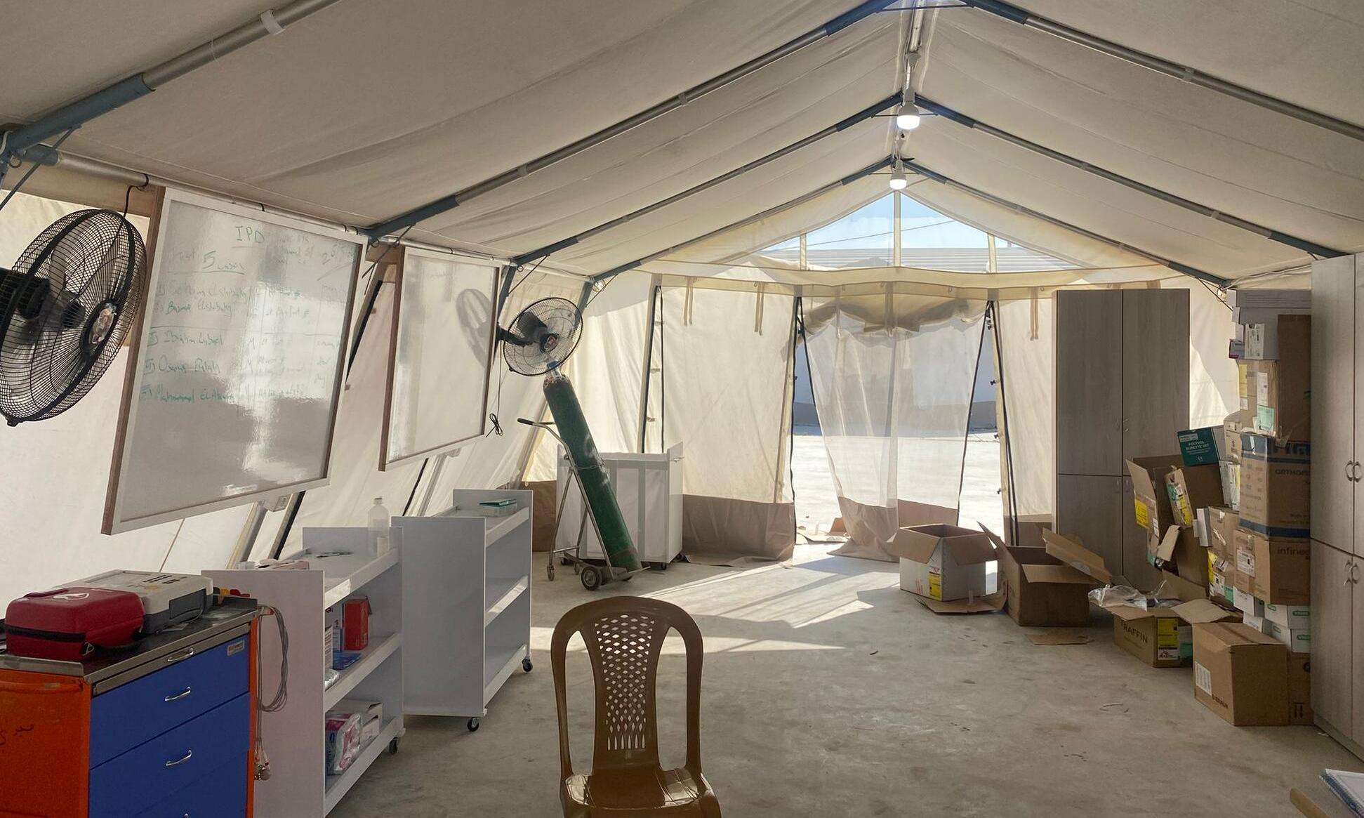 MSF Field Hospital in Deir Al-Balah, Gaza