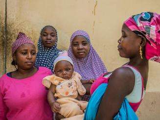 Patients in Fistula unit.