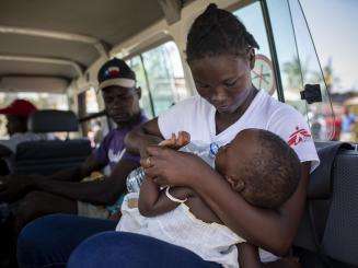 Mobile clinics in Ponta Gea area of Beira, Mozambique.