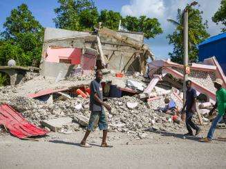 Haiti earthquake - Les Cayes