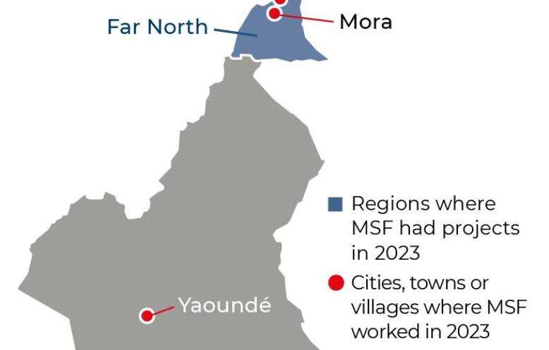 Cameroon IAR map 2023