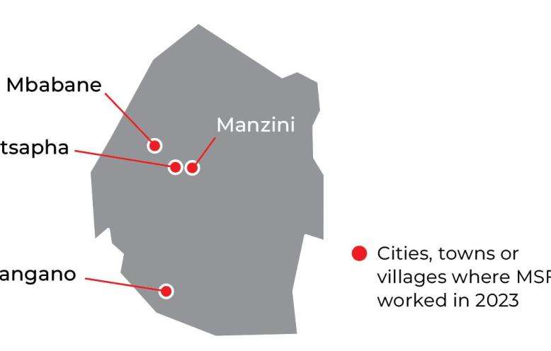 Eswatini IAR Map 2023