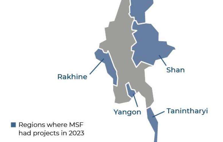 Myanmar IAR map 2023