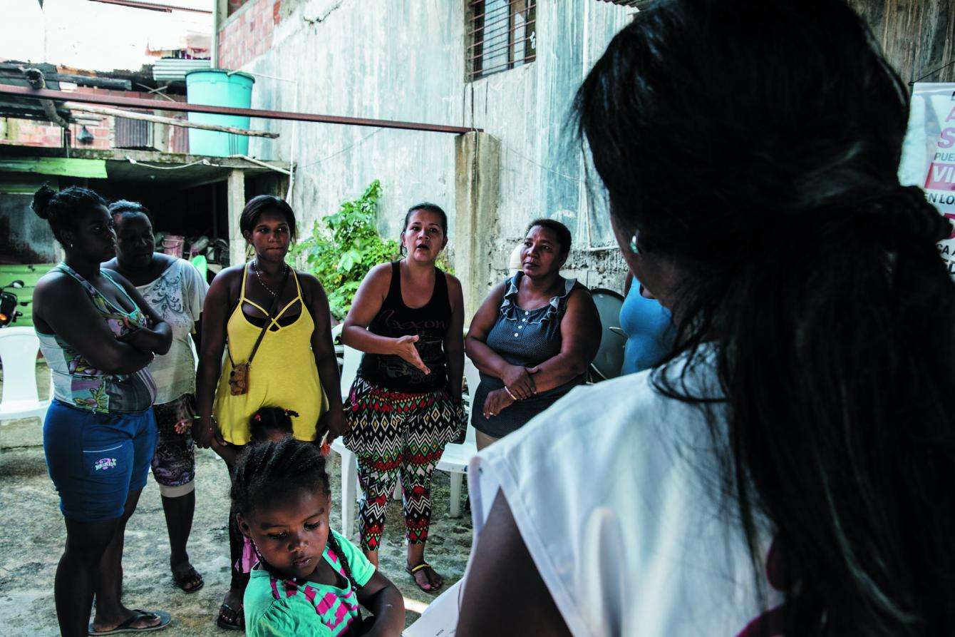 Sexual violence workshop in Buenaventura