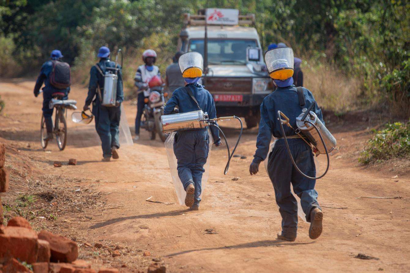 Indoor residual spraying in Burundi - 2020