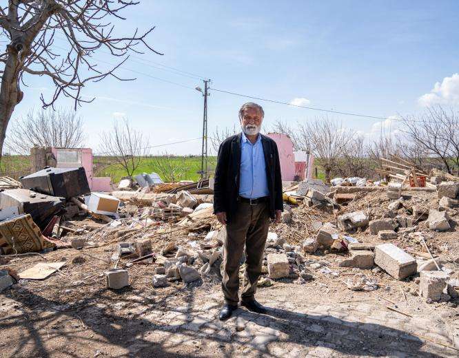 Abdurrahman Can, Başpınar (Küllüm) village leader, Adıyaman, Türkiye.