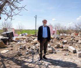 Abdurrahman Can, Başpınar (Küllüm) village leader, Adıyaman, Türkiye.