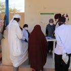 Patients receive information and medication at Hargeisa TB Hospital. MSF provides medical and technical support to the hospital as part of a response to drug-resistant tuberculosis in western Somaliland.